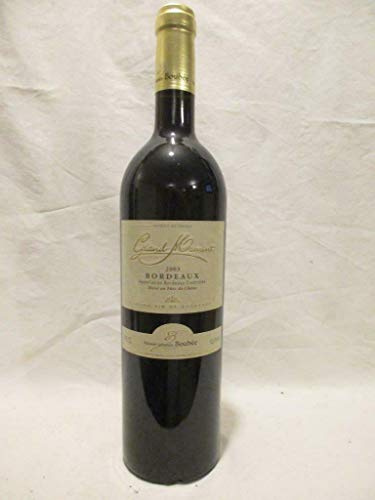 bordeaux grand moment fût de chêne rouge 2003 - bordeaux france