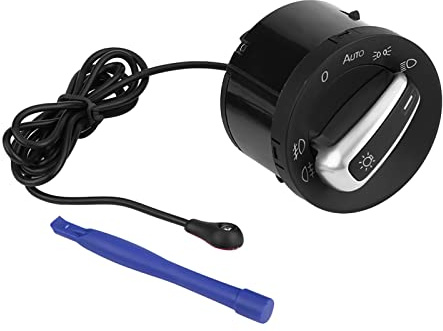 Auto Scheinwerfer Lampe Schalter Scheinwer Ferschalter Sensor Taste Scheinwerfersteuerschalter Lichtsensormodul Schalter Für MK6 MK5 Auto Integrierter Schaltknopf