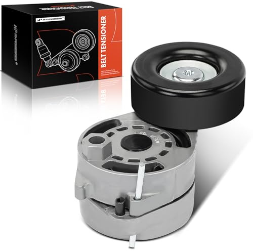 A-Premium Belt Tensioner Assembly with Pulley Compatible with Audi A4 2006-2008, A6 2006-2011, Q5 2009-2012, S4 S5 A4/A5/A6 Quattro, Replace# 06E903133E, 06E903133Q
