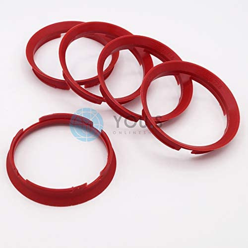 10 x ZENTRIERRINGE DISTANZRING für ALUFELGEN Z22D 76,9-72,6 mm Brock, Keskin, Tuning, Motec, Oxigin, RC, Tomason, Wheelworld, Advanti