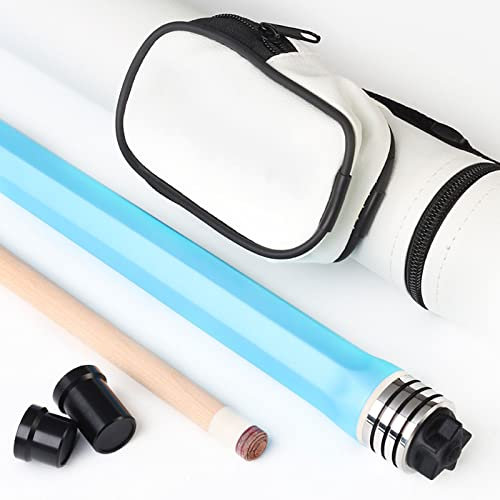 Pool-Queue für Erwachsene 19–19,5 Unzen. Billard-Queue Mit 57-Zoll-Qualitätsschaft Und 13-Mm-Lederspitze für Anfänger(Color:A,Size:13MM)