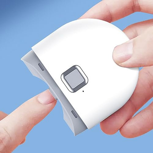 Baby-Nagelfeile, Elektrischer Nagelschneider, Elektrischer Nagelknipser, Tragbare Fingernagel-Trimmerfeile Mit Beleuchtung Für Kinder Und ältere Menschen(clipper)