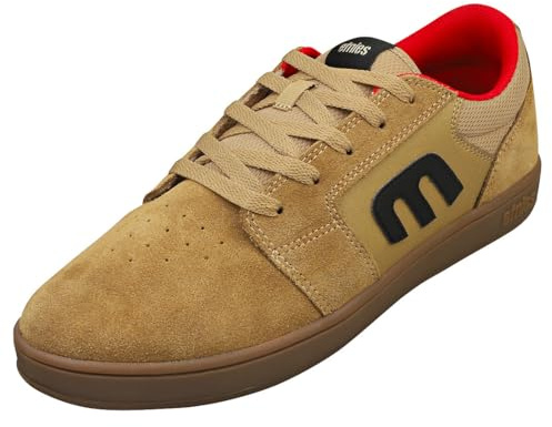 Etnies Herren Cresta Skate Shoe, Brown/Black/Gum, 42.5 EU