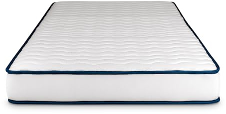 Naturalex - Visco-Carbone - Colchón 90x190 cm Viscoelástico - 15 cm | Visco-Carbone Promo - Espuma HR y Látex - Adaptable, Ergonómico, Suave, Hipoalergénico - Soporte Equilibrado