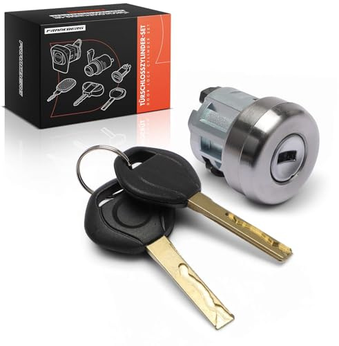 Frankberg Schließzylinder Türschloßs Vorne Links 32321095822 | Kompatibel mit 3er Compact E36, 3er Touring E36, 5er E39, 5er Touring E39, Z3 Coupe E36, 3er E36, 3er Cabriolet E36