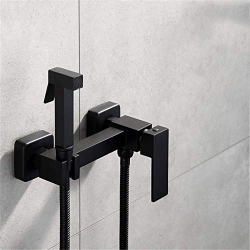 Set di doccetta per bidet portatile, con miscelatore in ottone caldo e freddo, per bagno e cucina