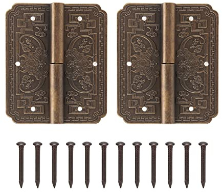 Cerniera antichi decorativi antichi elementi vintage resistenti mobili in bronzo armadietto di calcio di fondo per l'ufficio di casa