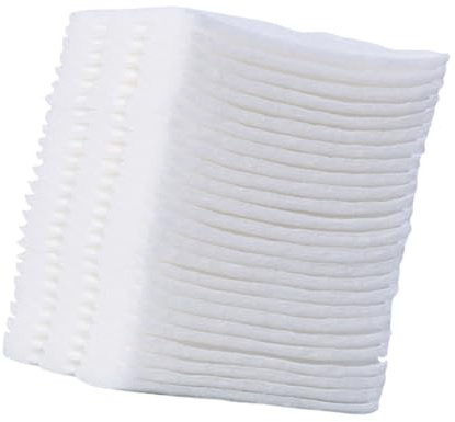 FONDOTIN Weiß Dreilagige Make Up Baumwolle Wattepads 3 Stück-pack Zufällige Farbe Doppelseitig und Sanft zur Gesichtshaut für Tägliche Reinigung und Abschminken