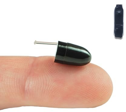 PingaOculto Pinganillo Bluetooth Movil para Examenes VIP Pro Oculto Invisible con Micrófono sin Cables - Auricular Espia Inalambrico Examen Ocultos (Pinganillo VIP Pro UltraMini Pieza Bluetooth)
