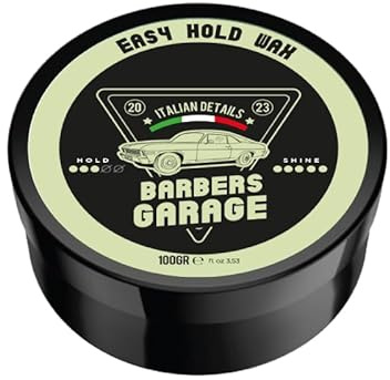 Barbers Garage strukturierendes Wasserwachs (100g) - Italian Details - atemberaubender Glanz, müheloses Styling für alle Haartypen und Texturen