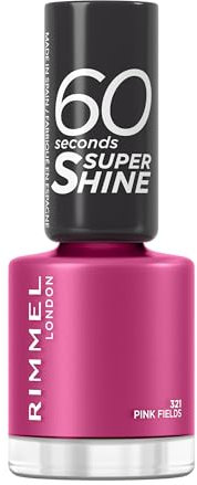 Rimmel 60 Seconds Super Shine Nagellack - 321 Pink Fiels