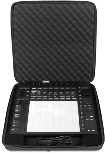 UDG Creator Hardcase Ableton Push 3, Schwarz (U8499BL) | Formgepresste EVA-Schale; präzise geschnittener Schaumeinsatz; wasserabweisendes Nylon; tourgerecht