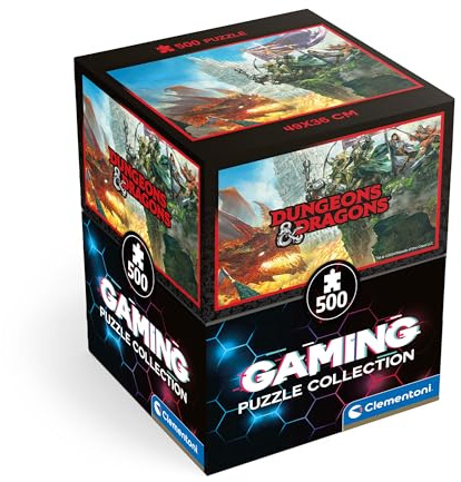 Clementoni Dungeon & Dragons Puzzle 500 Teile Erwachsene - Puzzle Erwachsene in 49 x 36 cm - Puzzle Erwachsene anspruchsvoll von Clementoni 35562