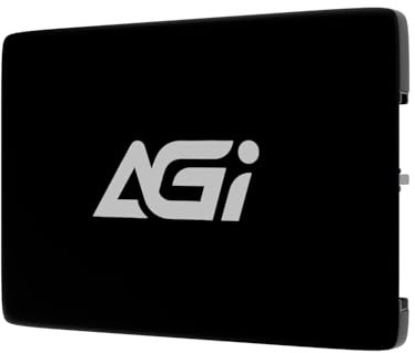 AGI AI238 4TB SSD Interno 2.5 Pollici SATA III 6Gbps Nero per PC Laptop | 3D NAND e SLC Cache. Velocità di lettura 550MB/s. Spessore 7mm compatibile con computer desktop e notebook