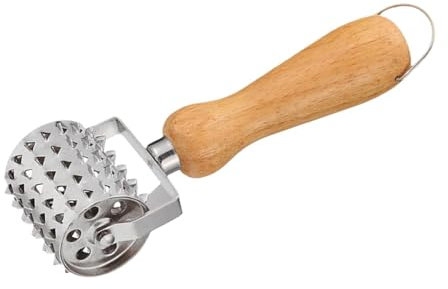 NWTDHH Stainless Steel Meat Tenderizer Roller Meat Rolling Softener Meat Pins Hole Punch Meat Grinder for Kitchen