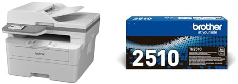 Brother MFCL2980DW 4-in-1 Monochrom-Laser-Multifunktionsdrucker Original TN-2510 Toner schwarz