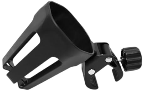 Parliky Universal Stroller Cup Holder for Stroller and Bike, Large Diameter Milk Bottle and Drink Holder, 1pcs Pushchair Beverage Rack Compatible Prams and Walkers