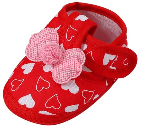 Sandalias para aprender a caminar para bebé, primavera, verano, otoño, zapatos de 0 a 1 año de edad, zapatos individuales para bebé con bonito lazo, suela suave, zapatos casuales para aprender a