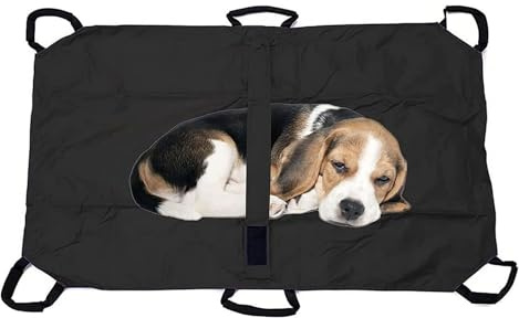 Barella per il trasporto di cani, sollevatore di emergenza per scale, robusto trasportino per cani per un trasporto sicuro e un aiuto alla mobilità