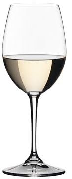 RIEDEL Vivant 0484/01 - Juego de copas de vino blanco (4 unidades), transparente