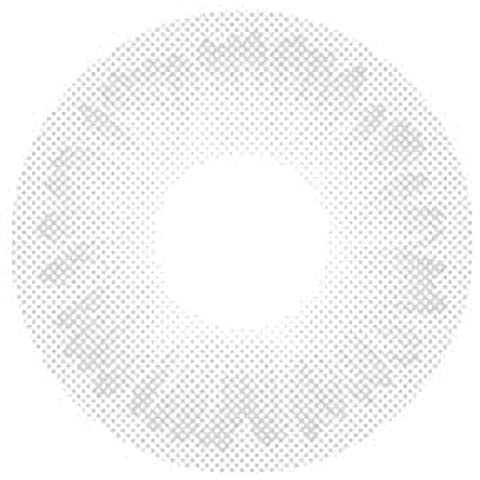 Matlens – EOS Farbige Kontaktlinsen ohne Stärke grau gray Big eyes Bubbly 2 Linsen 1 Kontaktlinsenbehälter 1 Pflegemittel 50ml