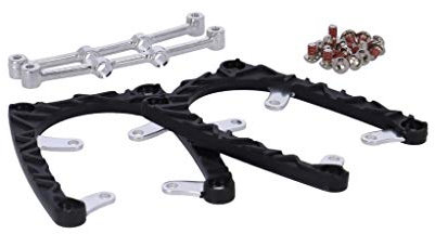 Xpedo Herren Fahrradpedale, Schwarz, One-Size