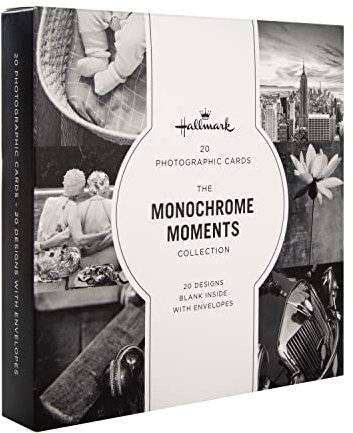 Hallmark Gallery Blanko-Karten – Multipack von 20 in 20 einfarbigen Foto-Designs