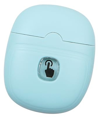 Tiardey Elektrisk Nagelklippare Elektrisk Nagelfil med Nagelskräp Insamlingsbehållare USB Uppladdningsbar Nagelklippare med LED-ljus