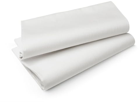 25x DUNI Evolin®-Tischdecke 127 x 180 cm Weiß