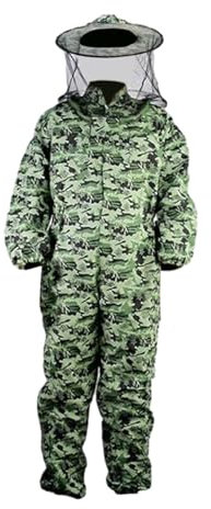 Colcolo Imkeranzug, Bienenanzug, helle Farbe, mit Kapuze, Farm Keeping Smock Suit, Overall, bequemer professioneller Imkeranzug, XXL