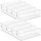 SINJEUN 8 PCS Fridge Organisers, Storage Containers with Handles, Clear Food Storage Containers for Kitchen, Fridge, Cupboard
