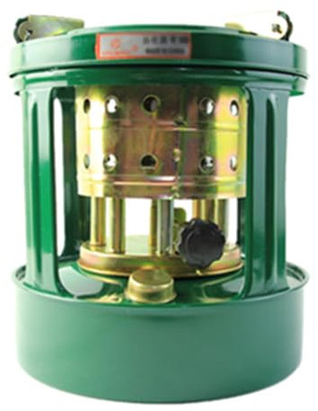 DHNDSDP Estufa de Portátil for Exterior con Mecha Estufa de Camping Calefactor Estufa de Metálica for Uso Doméstico Estufa Pequeña Paravientos de Tres Capas