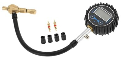 A ABSOPRO 1 Set Misuratore di Pressione dei Pneumatici 200PSI 2.76Pollici Misuratore di Pressione Digitale senza Batteria per Pneumatici per Moto SUV Camion Sostituzione dell'articolo