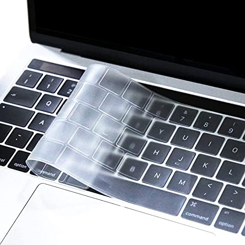 MOSISO Ultradünne Tastaturschutz Kompatibel mit MacBook, Transparente Haut