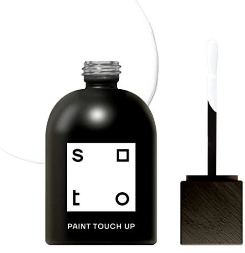 soto | APPLIANCE + PORCELAIN PAINT TOUCH UP | High-gloss, Odor-free, USA Made | Kitchen + Bathrooms: Sinks, Bathtubs, Appliances, Metal, Tile. Indoor + Outdoor use. (No. 01 Perfect White | 1.5 oz)