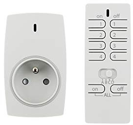 Otio - Prise connectée avec télécommande 16 canaux