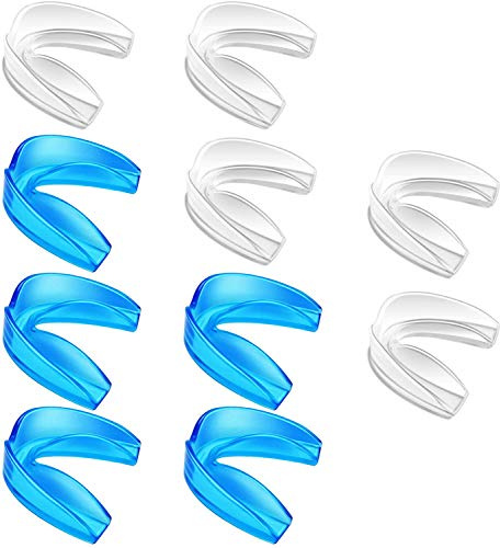 Coolrunner Mouth Guard Sports, 10 Pack Athletic Mouth Guards