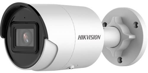 Hikvision DS-2CD2046G2-I, telecamera di sorveglianza IP Bullet con filtro di falso allarme Acusense, 1 pezzo (1 pezzo)