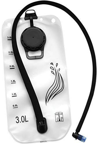 THOR Trinkblase 3 Liter Trinkbeutel mit Schlauch Hydration Bladder
