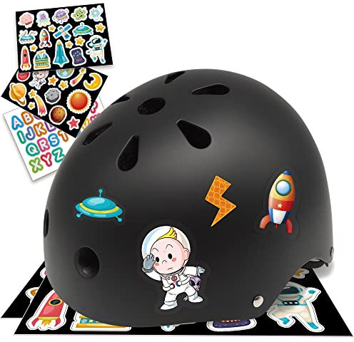 Simply Kids Fahrradhelm Kinder Jungen 52-58 Kinderhelm 2 Jahre 1 46-52 Helm Kinder Skaterhelm Kinder Skateboard Fahrrad Roller Baby