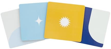 Kokonote Set Posavasos Akalia - 4 Posavasos Originales Distintos diseños - Resistentes al Calor y a los rayones | Decoracion hogar y Cocina, Regalos Originales