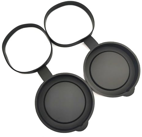 YAOGUI Bouchons d'objectif monoculaire pour jumelles - Diamètre intérieur : 42 mm-45 mm/61 mm-63 mm - Bouchons d'objectif de protection pour appareils optiques