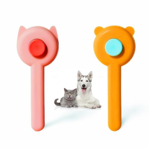 Belijoeuri Katzenbürste für Kurzhaar und Langhaar - 2-teiliger Katzenkamm