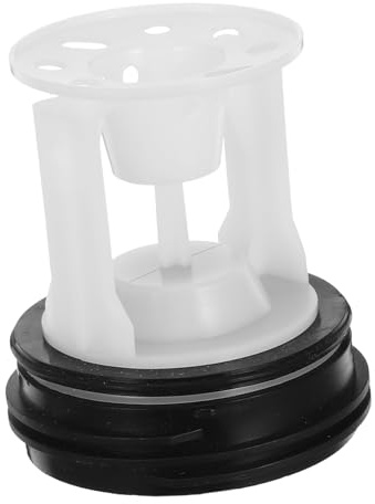 Washing Machine Drain Hose Seal Plug with Abs Filter Cover | Black 07 Multi-hole Design, Sewer Pipe and Floor Drain Fit, Easy Installation for Efficient Filtration