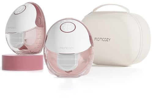 Momcozy Breast Pump, 2 Count, Cozy Red