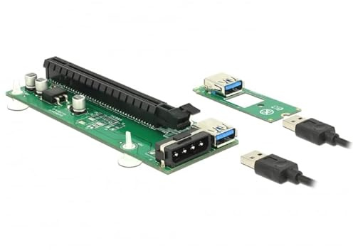 Delock 41428 inbyggd PCIe – USB 3.0 gränssnittskort/adapter, 41428