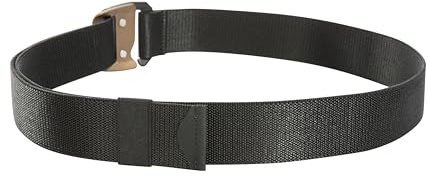 Tasmanian Tiger Stretch Belt 38 MM Black, One Size