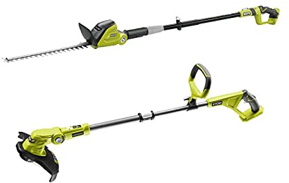 Pack RYOBI Taille-Haies 18V One+ OPT1845 - Coupe Bordures - Dresse Bordures 18V One+ OLT1832