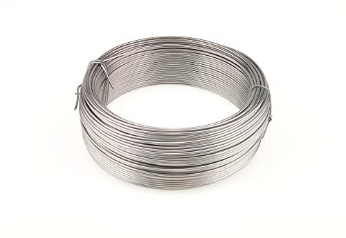 Garmix Gartendraht Bindedraht (Edelstahl 50m, 1,5mm)