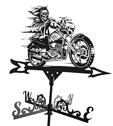 Fenteer Weathervane 29 Weather Vane Garden Stake Weathervane Professional Measuring Tools